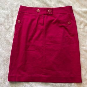 J Crew size 2 skirt dark pink
